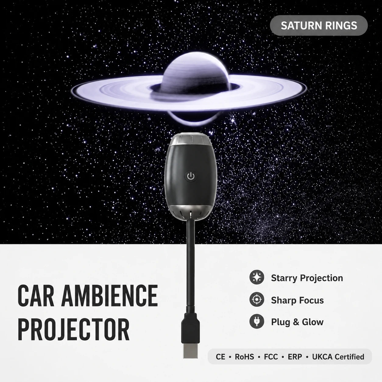 ModTenn Star & Galaxy Projector for Ceiling