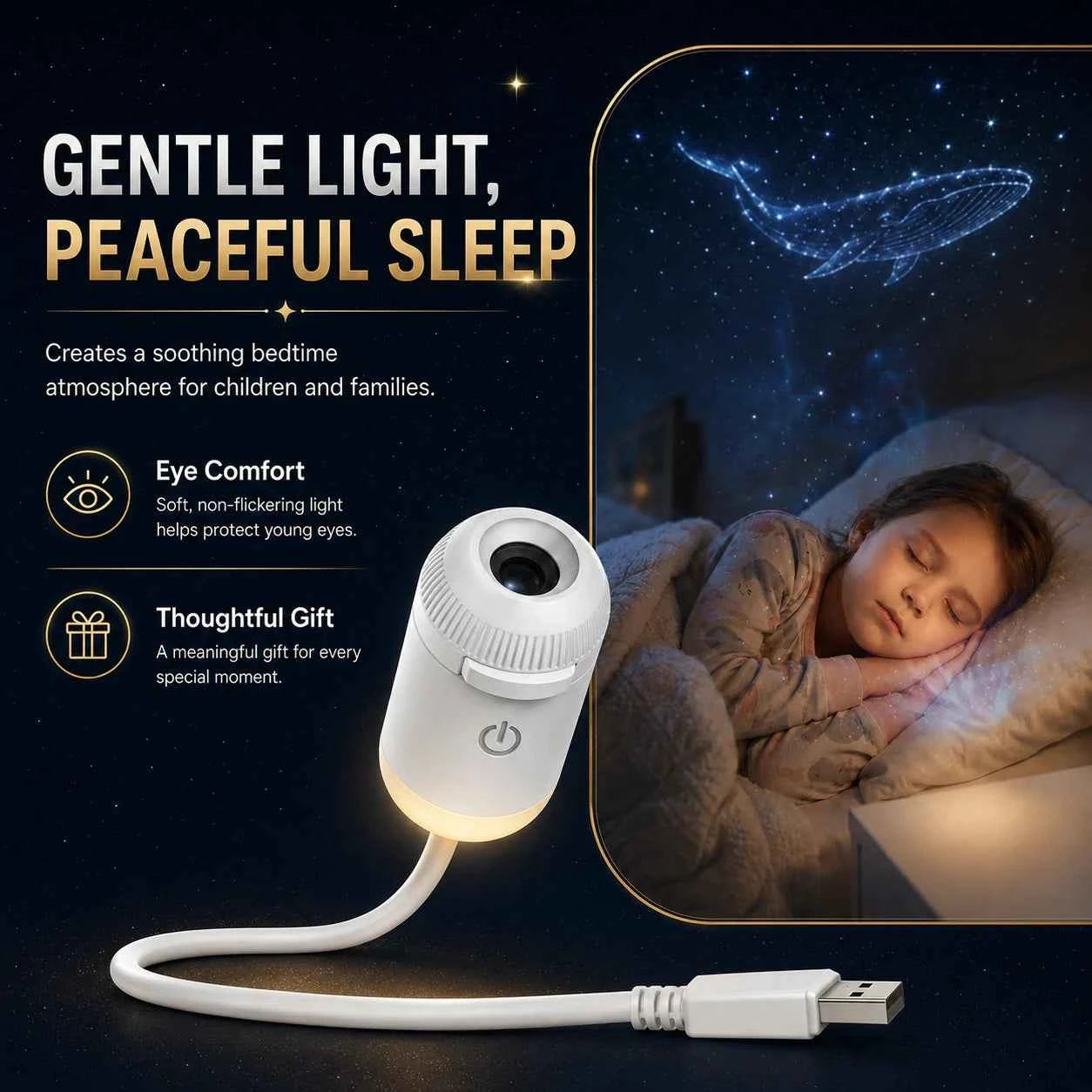 ModTenn Star & Galaxy Projector for Ceiling