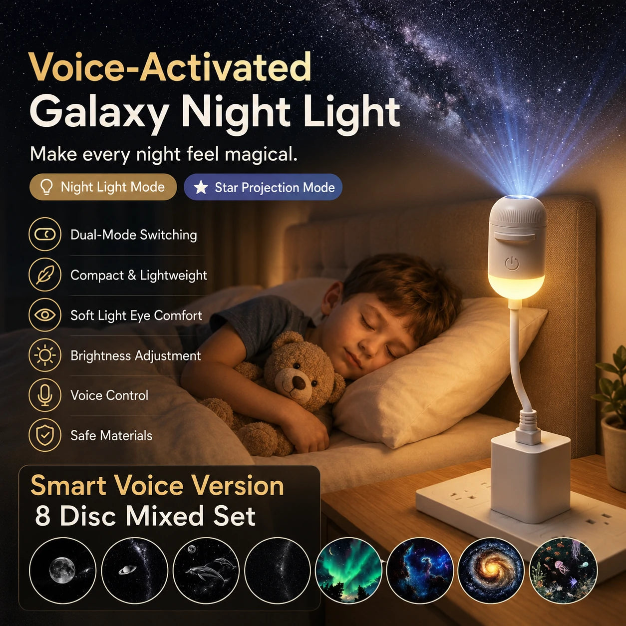 ModTenn Star & Galaxy Projector for Ceiling
